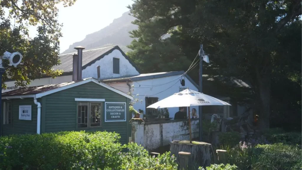 Coffee roastery in an old fisherman's cottage