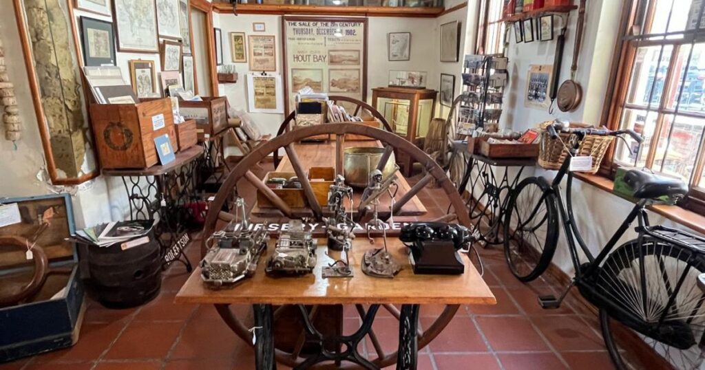 antiques and collectables inside the trading store