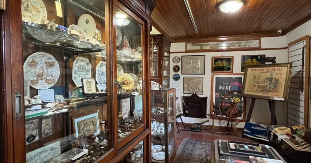 inside the trading store